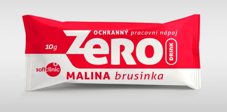 Ochranný pracovní nápoj - malina/brusinka